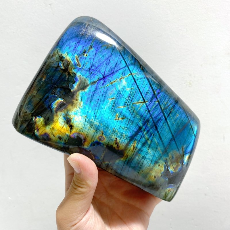7 Pieces Large Labradorite Free Form -Wholesale Crystals