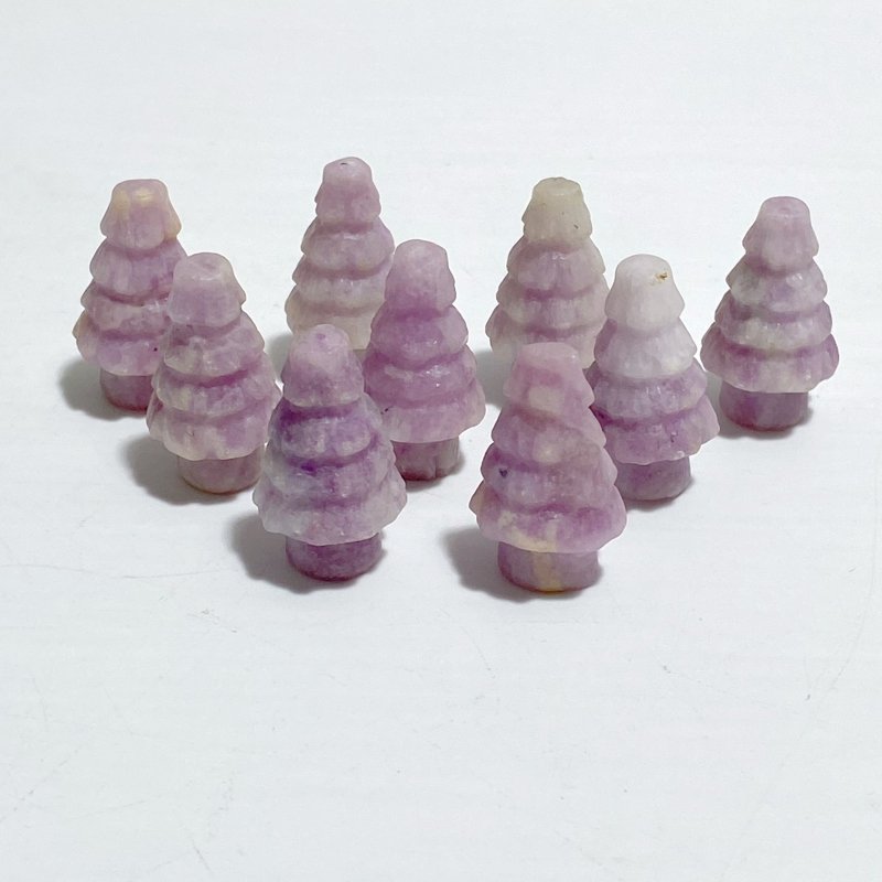 7 Types Christmas Tree Carving Wholesale Green Aventurine Rose Quartz -Wholesale Crystals