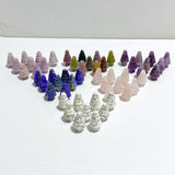 7 Types Christmas Tree Carving Wholesale Green Aventurine Rose Quartz -Wholesale Crystals