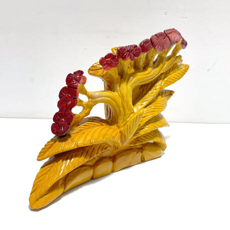 Unique Mookaite Tree Carving