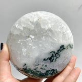 7 Pieces Moss Agate Bowl Carving