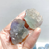 75 Pieces Raw Blue Fluorite Mixed Calcite Specimen - Wholesale Crystals