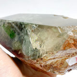 Garden Quartz Raw Bottom Point With Stand #2