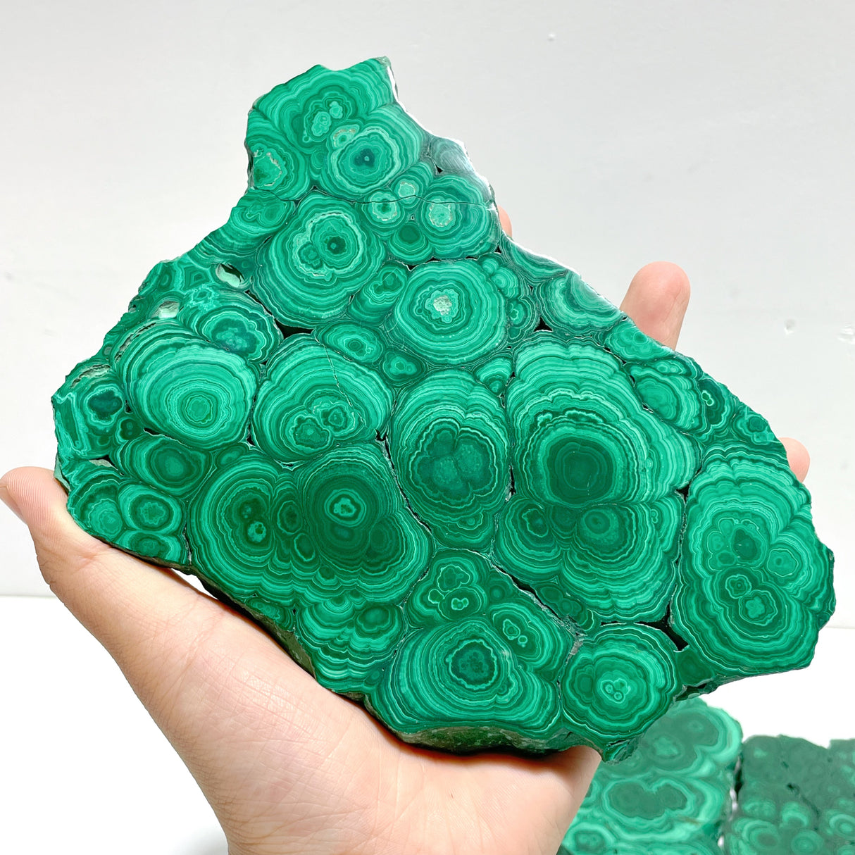 6 Pieces High Quality Beautiful Malachite Slab