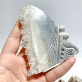 15 Pieces Clear Quartz Cluster Butterfly Fairy Carving