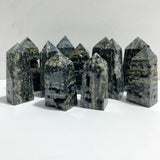 11 Pieces Sea Jasper Druzy Geode Four-sided Points