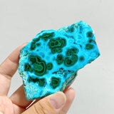 8 Pieces High Quality Beautiful Chrysocolla Mixed Malachite Specimen 9 -Wholesale Crystals