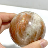 8 Pieces High Quality Sunstone Spheres - Wholesale Crystals