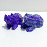8 Pieces Lapis Lazuli Bears Carving - Wholesale Crystals