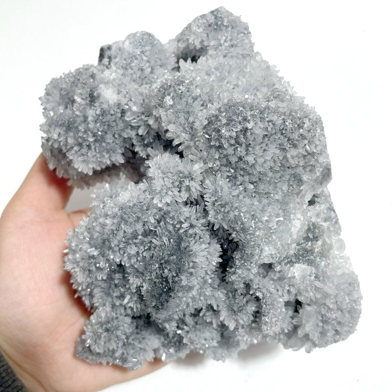 8 Pieces Large Black Clear Quartz Cluster Specimen - Wholesale Crystals