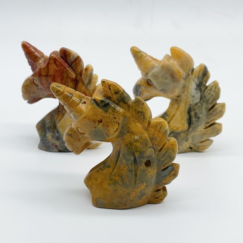 8 Types Crystal Unicorn Carving Wholesale Tiger Eye Clear Quartz - Wholesale Crystals