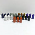 8 Types Mini Crystal Tower Wholesale Howlite Red Jasper Labradorite - Wholesale Crystals