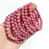 12 Pieces High Quality Rhodonite Bracelets