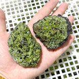 89 Pieces Raw Peridot Stone (Sea Freight Only) -Wholesale Crystals
