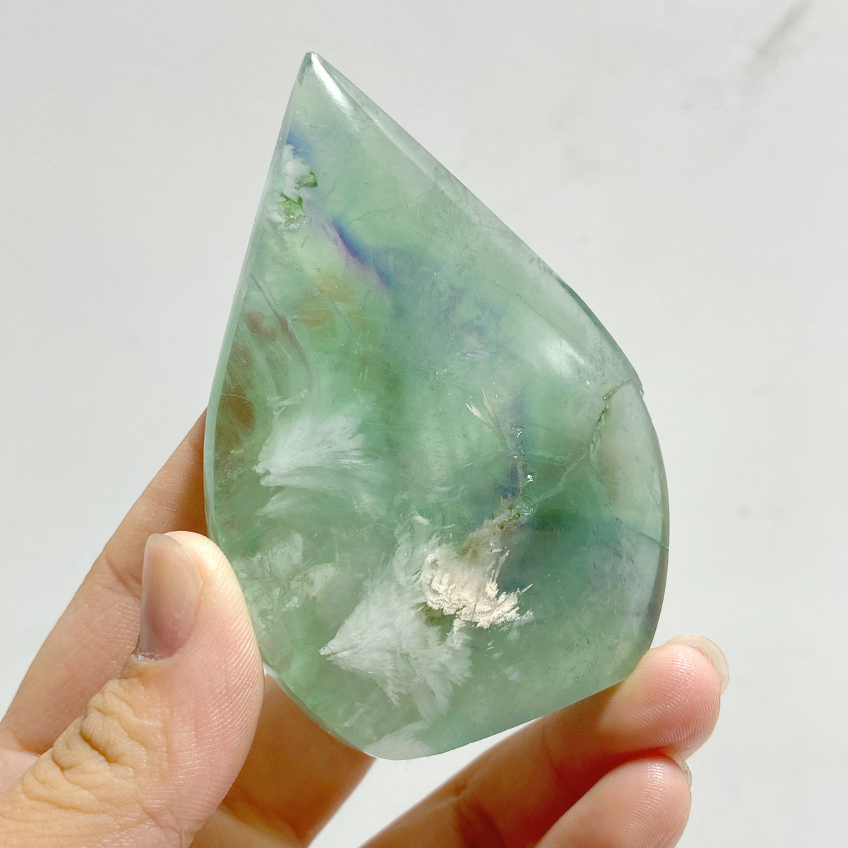 Feather Fluorite Arrow Head Shape Wholesale