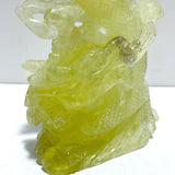 Unique Citrine Dragon Carving