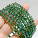 5mm Green Apatite Cat Eye Flash Bracelet Wholesale