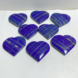 8 Pieces Large Lapis Lazuli Heart