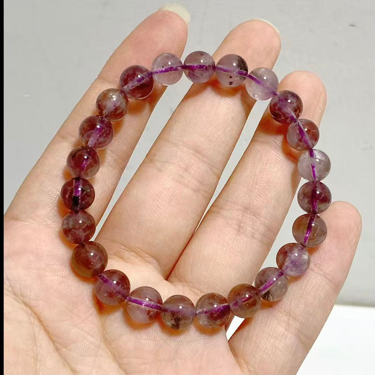 30 Pieces 8mm Auralite 23 Bracelets