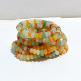 8mm Green Aventurine Yellow Aventurine Mixed White Agate Bracelets Wholesale -Wholesale Crystals
