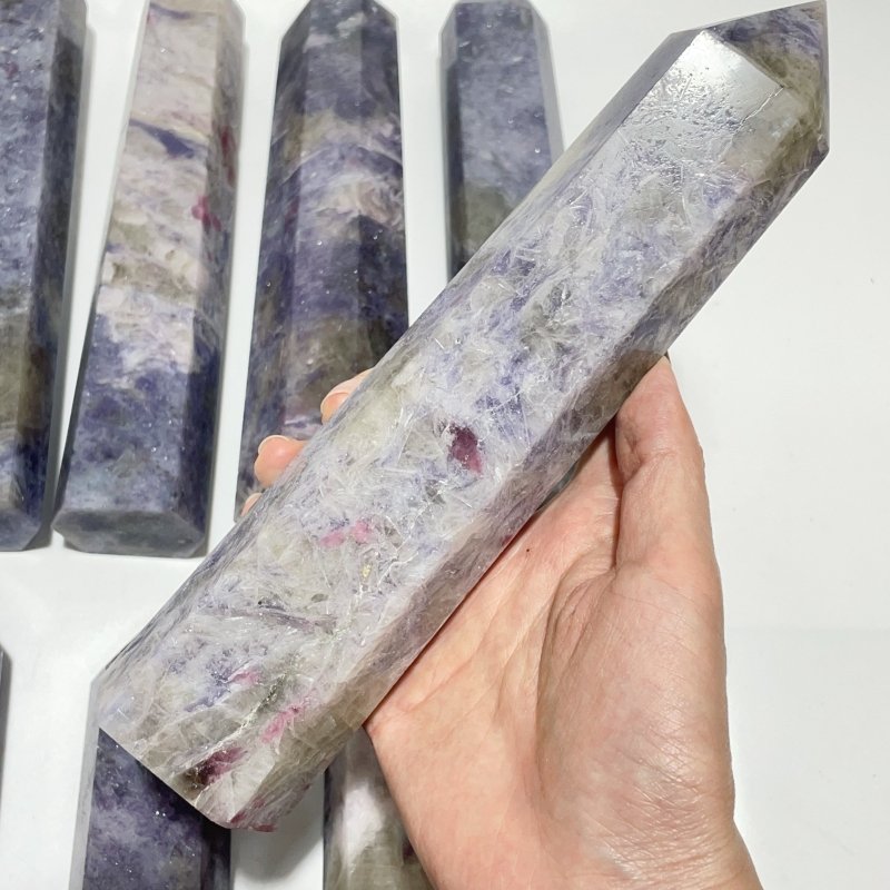 9 Pieces Beautiful Large Unicorn Stone Tower - Wholesale Crystals