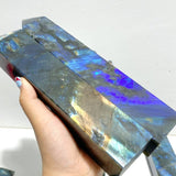 9 Pieces Flash Labradorite Four - Sided Tower Points - Wholesale Crystals