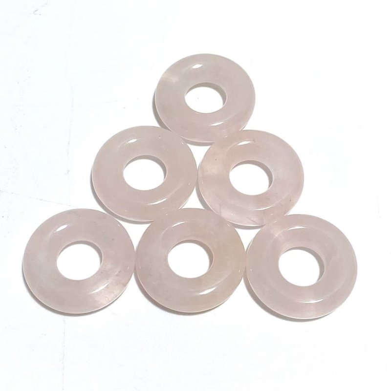 9 Types Crystal Donuts Rose Quartz Green Aventurine Ocean Jasper Wholesale - Wholesale Crystals