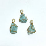 9 Types Raw Stone Crystal Pendants Wholesale Rose Quartz Chevron Amethyst Sunstone - Wholesale Crystals