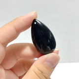 Black Obsidian Teardrop Accessory Pendant DIY Wholesale