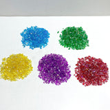 5 Colors Aura Clear Quartz Gravel Chips Wholesale