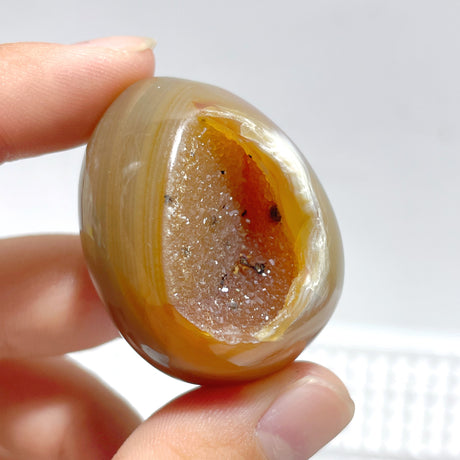46 Pieces Geode Druzy Agate Eggs