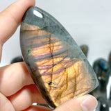 30 Pieces Beautiful Purple Yellow Labradorite Free Form