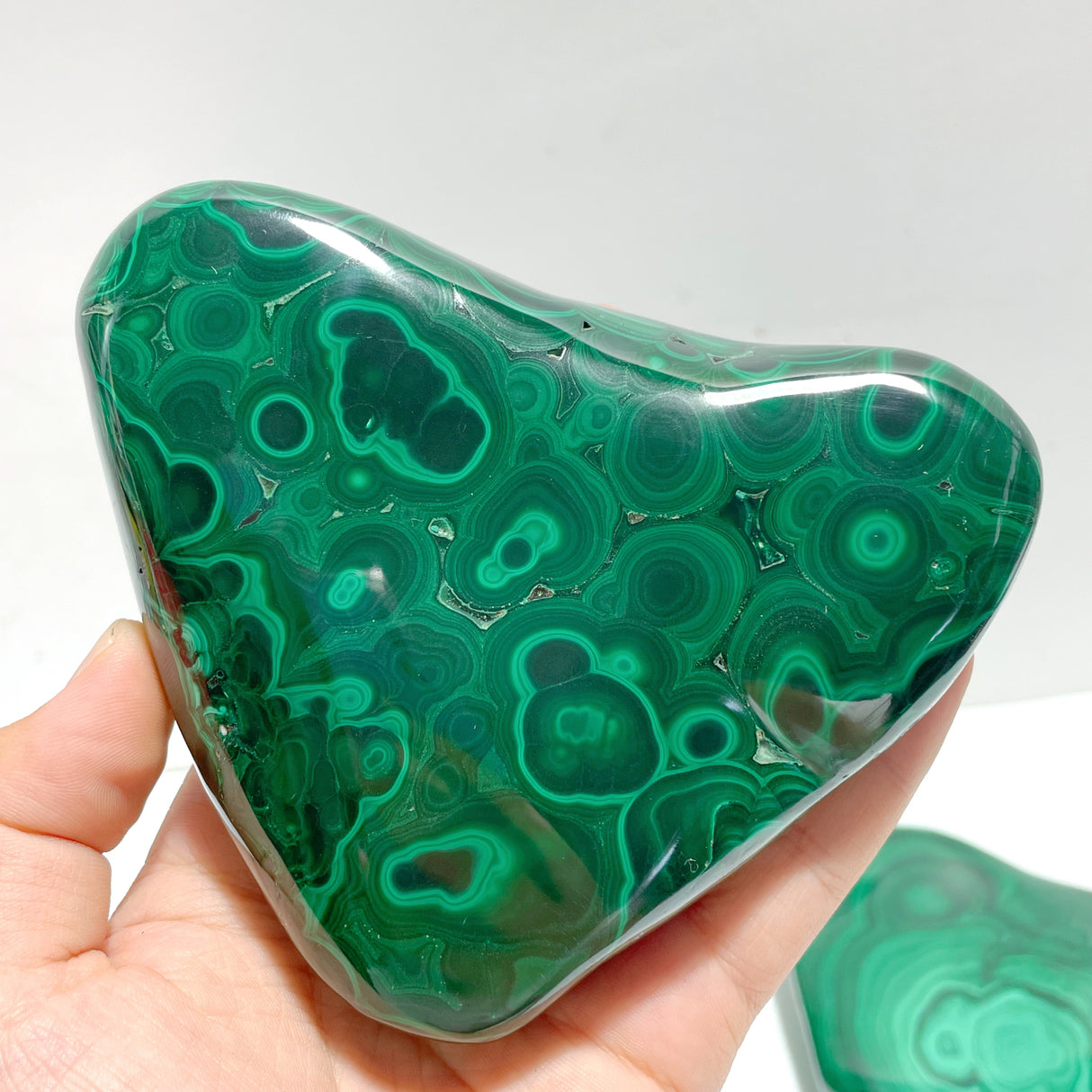 4 Pieces High Quality Polished Malachite Free Form