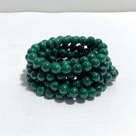 9MM Malachite Bracelet Wholesale - Wholesale Crystals