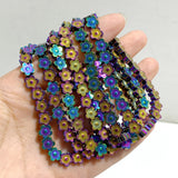 Aura Pyrite Flower Shape Bracelets Wholesale