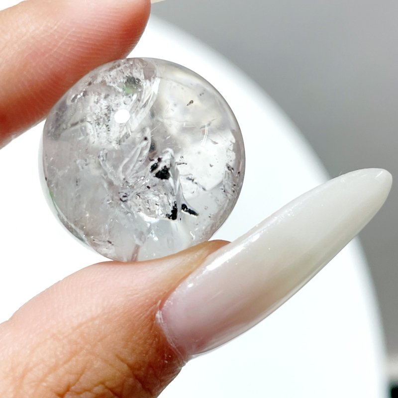 A100 Enhydro Quartz Sphere With Moving Bubble - Wholesale Crystals