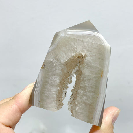 21 Pieces Geode Druzy Agate Four-sided Tower Point