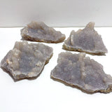 4 Pieces Beautiful Quartz Cluster Raw Stone Specimen