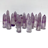 18 Pieces God's Fingerprint Amethyst Light Purple Tower Point