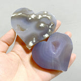 36 Pieces Geode Druzy Agate Heart