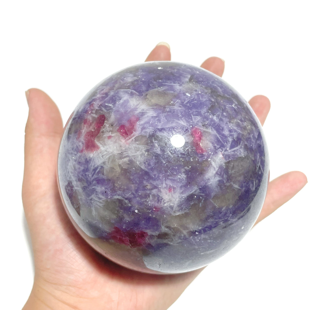4 Pieces High Quality Large Unicorn Stone Spheres