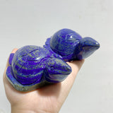 10 Pieces Lapis Lazuli Sea Turtles Carving