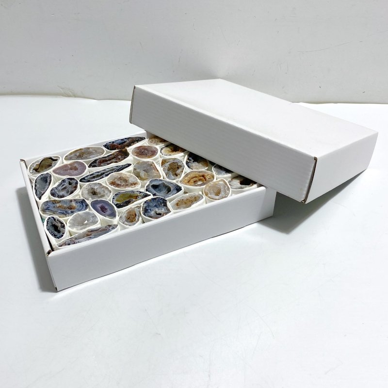 Agate Geode Crystal 25-35pcs A Set Box Wholesale -Wholesale Crystals