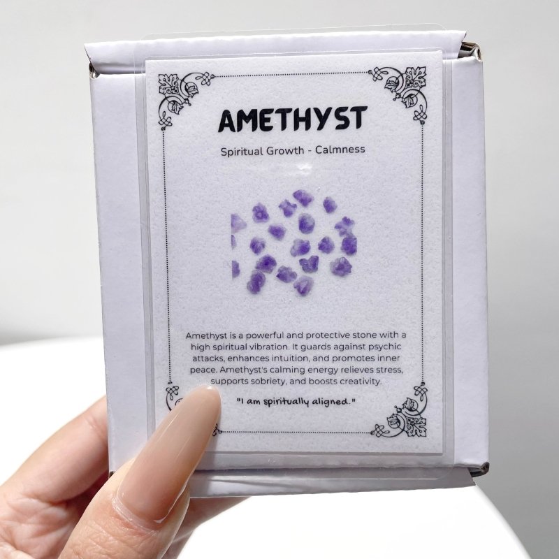 Amethyst Cluster Mini Crystals Gift Box Wholesale - Wholesale Crystals