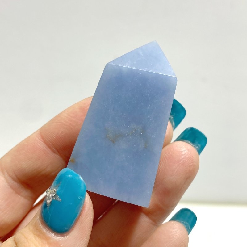 Angelite Four - sided Tower Wholesale - Wholesale Crystals