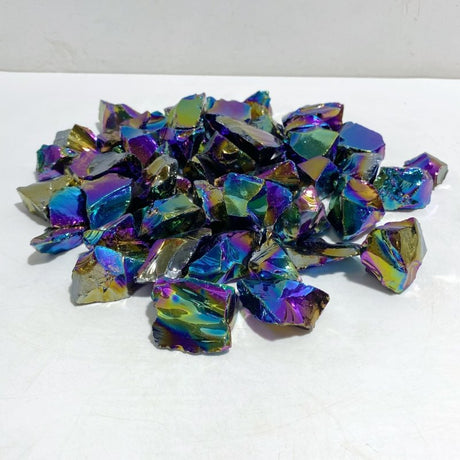 Aura Black Obsidian Raw Stone Wholesale -Wholesale Crystals