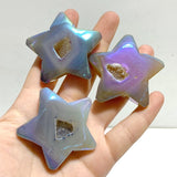Aura Geode Druzy Agate Heart&Moon Star Crystal Wholesale - Wholesale Crystals