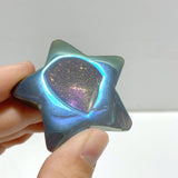 Aura Geode Druzy Agate Heart&Moon Star Crystal Wholesale - Wholesale Crystals