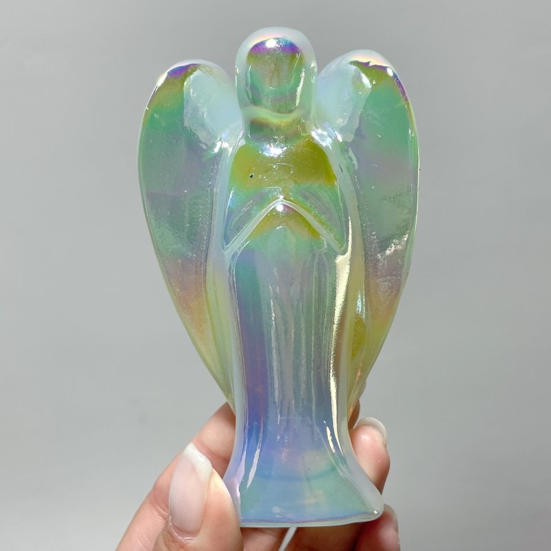 Aura Large Opalite Angel Carving Wholesale - Wholesale Crystals