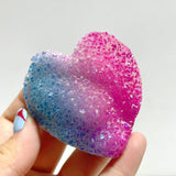 Aura Quartz Cluster Heart Wholesale - Wholesale Crystals